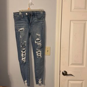 AE Ripped Skinny Jeans